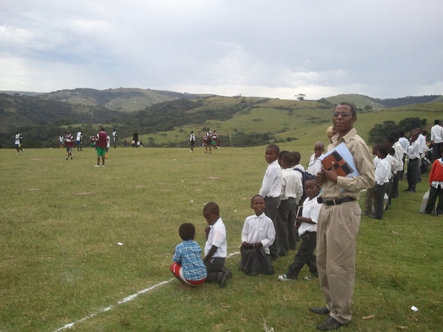 Peter, manager of the Commmunity Worker Programme