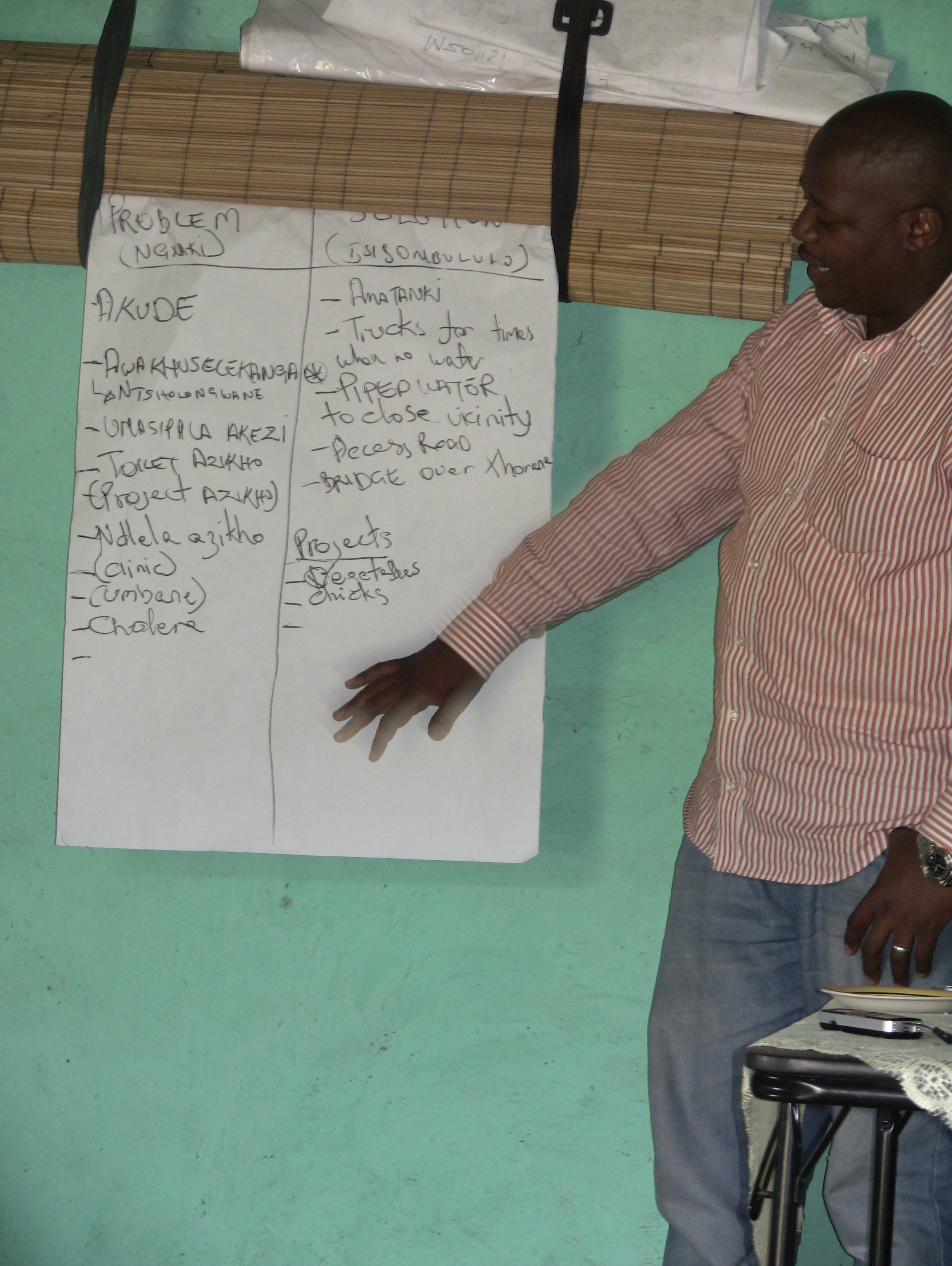 Workshopping problems and solutions