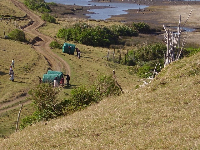 Rolling water tanks home
